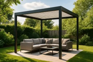 Waarom een overkapping in de tuin?